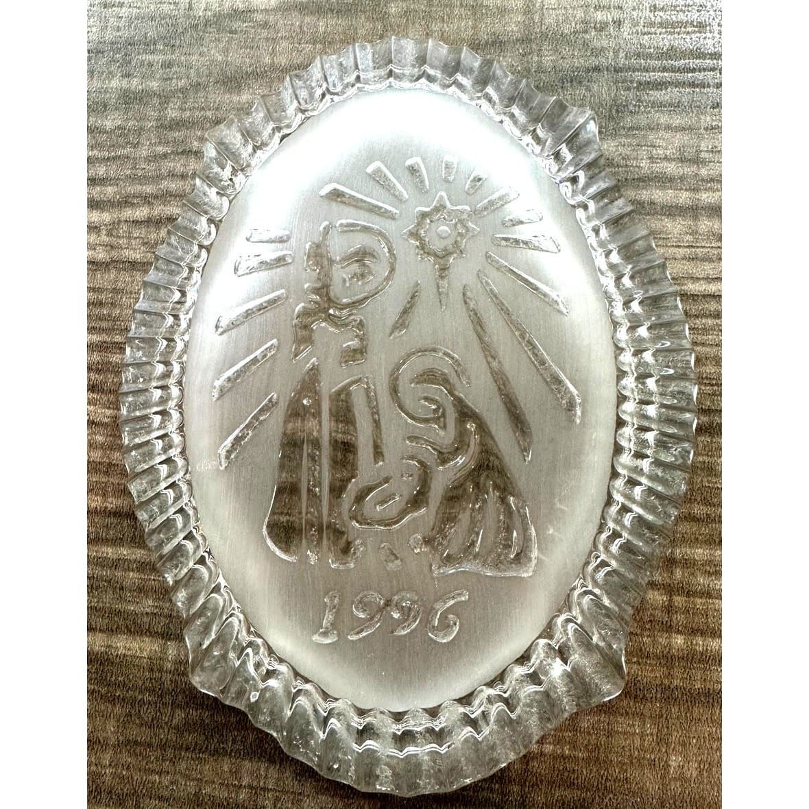 Waterford Crystal 1996 Songs of Christmas Music Trinket Box Exceptional - Thumbnail 2