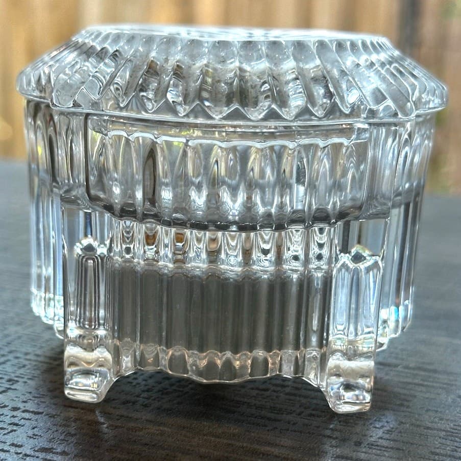 Waterford Crystal 1996 Songs of Christmas Music Trinket Box Exceptional - Thumbnail 6