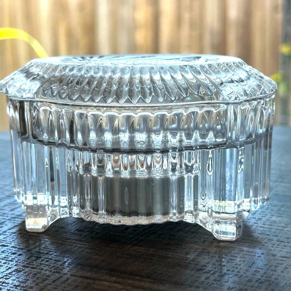 Waterford Crystal 1996 Songs of Christmas Music Trinket Box Exceptional - Thumbnail 7