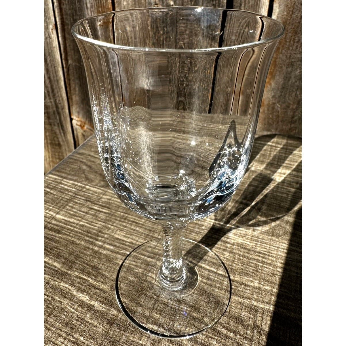 Gorham Crystal Retired 1974-1979 'Octette Clear' Wine Glasses-Excellent-Set of 6 - Thumbnail 6