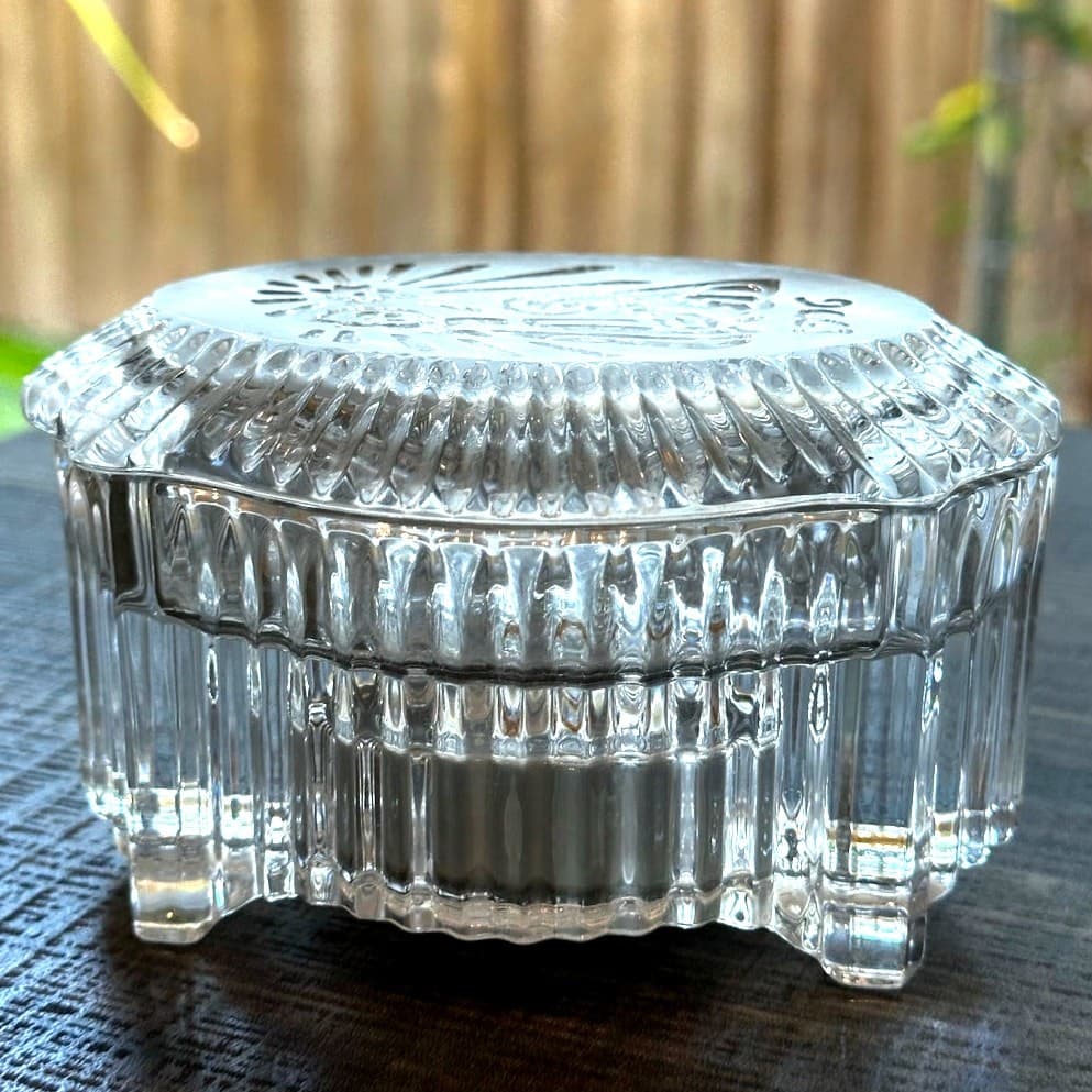 Waterford Crystal 1996 Songs of Christmas Music Trinket Box Exceptional - Thumbnail 3