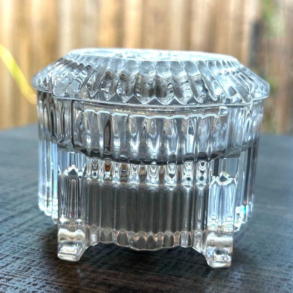 Waterford Crystal 1996 Songs of Christmas Music Trinket Box Exceptional - Thumbnail 5