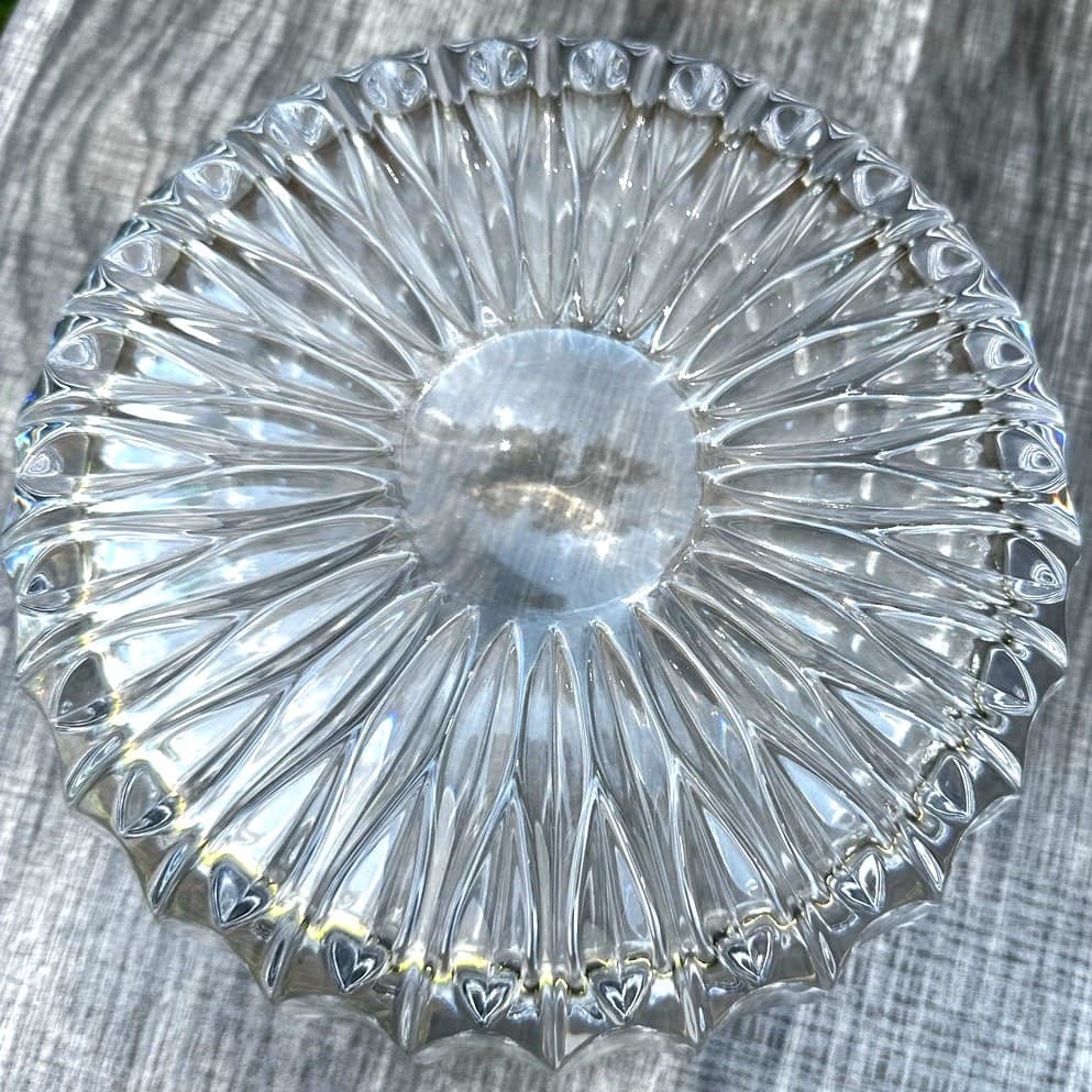Gorham Althea Collection West Germany Full Lead Crystal 8" Bowl New in Box - Thumbnail 5