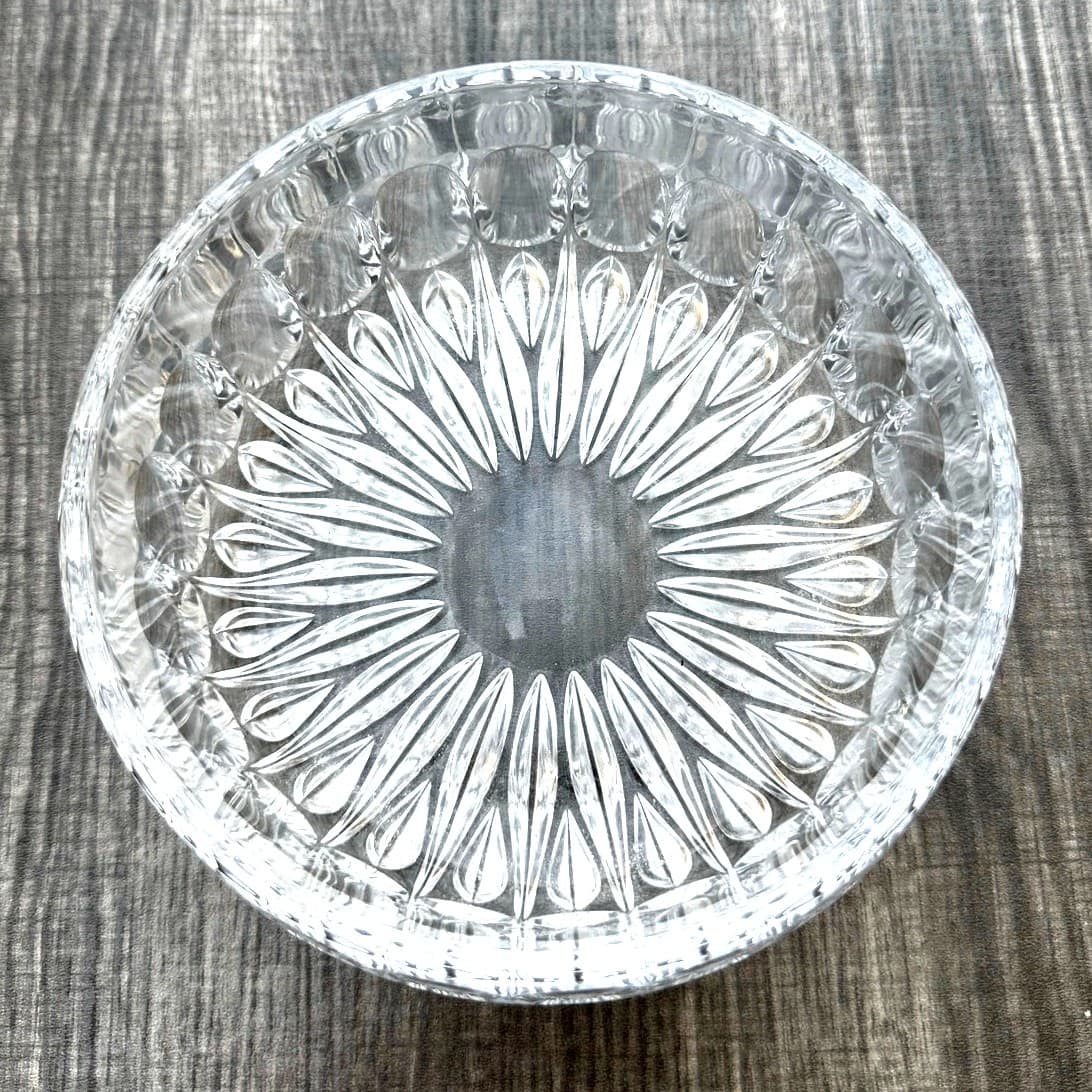 Gorham Althea Collection West Germany Full Lead Crystal 6" Bowl - Thumbnail 2