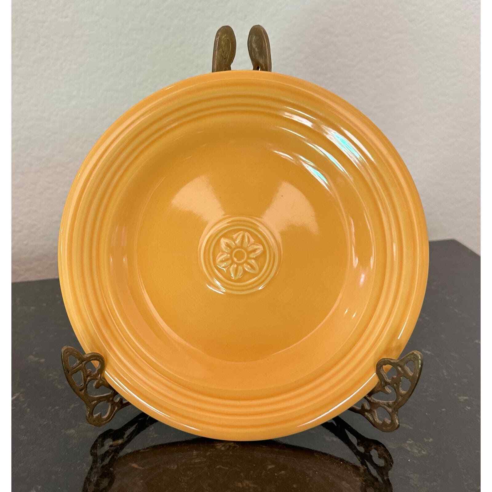 Oneida Petals Marigold Yellow Flower Salad/Dessert Plate-8" Discontinued