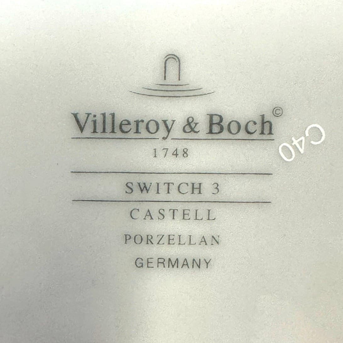 Villeroy & Boch Switch 3 1996-2020 Retired Castell 7" Bread Plates-Set of 2 - Thumbnail 6