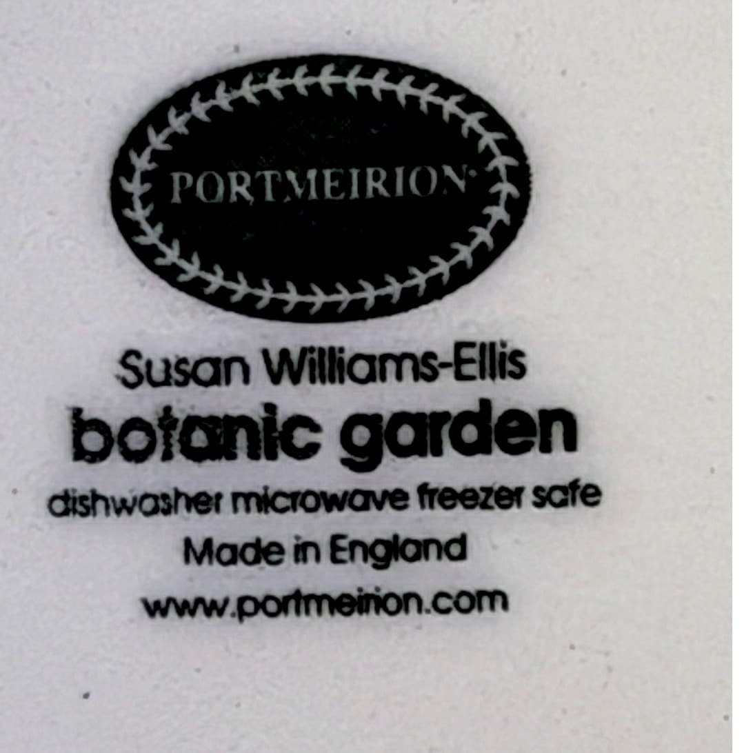 Portmeirion Botanic Garden 1972 England Dinner Plates-Set of 9-Excellent! - Thumbnail 8