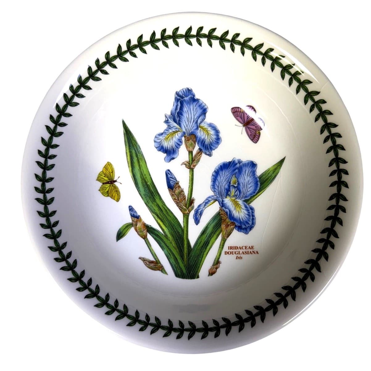 Portmeirion Botanic Garden England 'Iris & Sweet William' Individual Pasta Bowls - Thumbnail 2