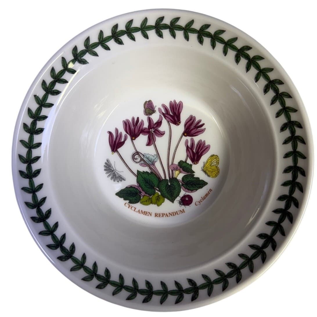 Portmeirion 1972 Botanic Garden 6.5" Round Rim Cereal/Oatmeal Bowls-Set of 7 - Thumbnail 7