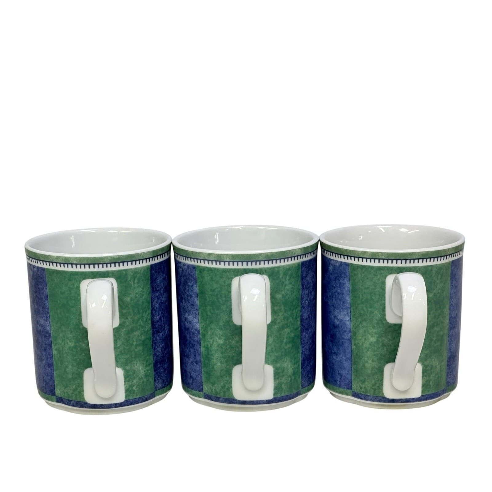 Villeroy & Boch Switch 3 1996-2020 Retired Costa 3.5" Mugs-Set of 3 - Thumbnail 2