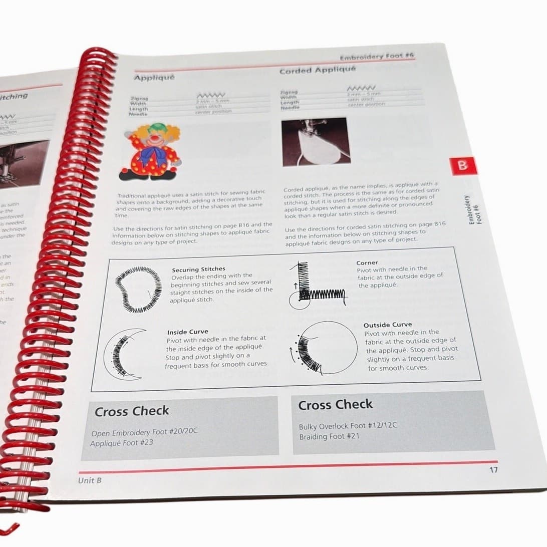 Bernina 'Feetures' Volume 1 Sewing Presser Feet Attachment Guide Manual Book - Thumbnail 4