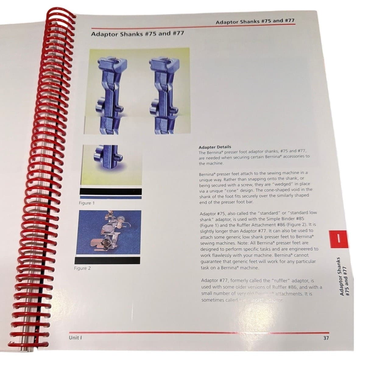 Bernina 'Feetures' Volume 2 Sewing Presser Feet Attachment Guide Manual Book - Thumbnail 4
