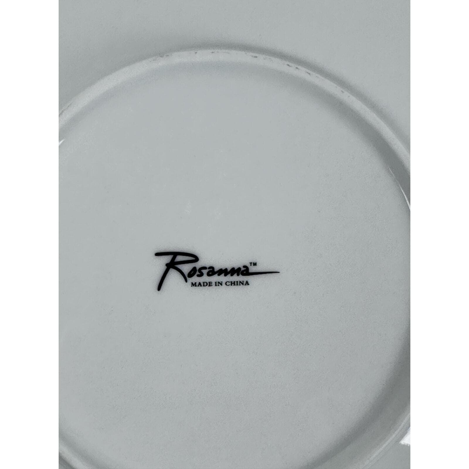 ROSANNA LES BIJOUX 8” Luncheon Desert Plates Jewelry Design Set of 4 - Thumbnail 7