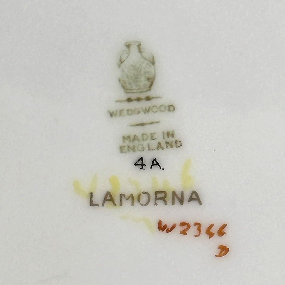 Wedgwood Vintage English Porcelain Lamorna Bread/Dessert 6 7/8" Plate Rare - Thumbnail 8