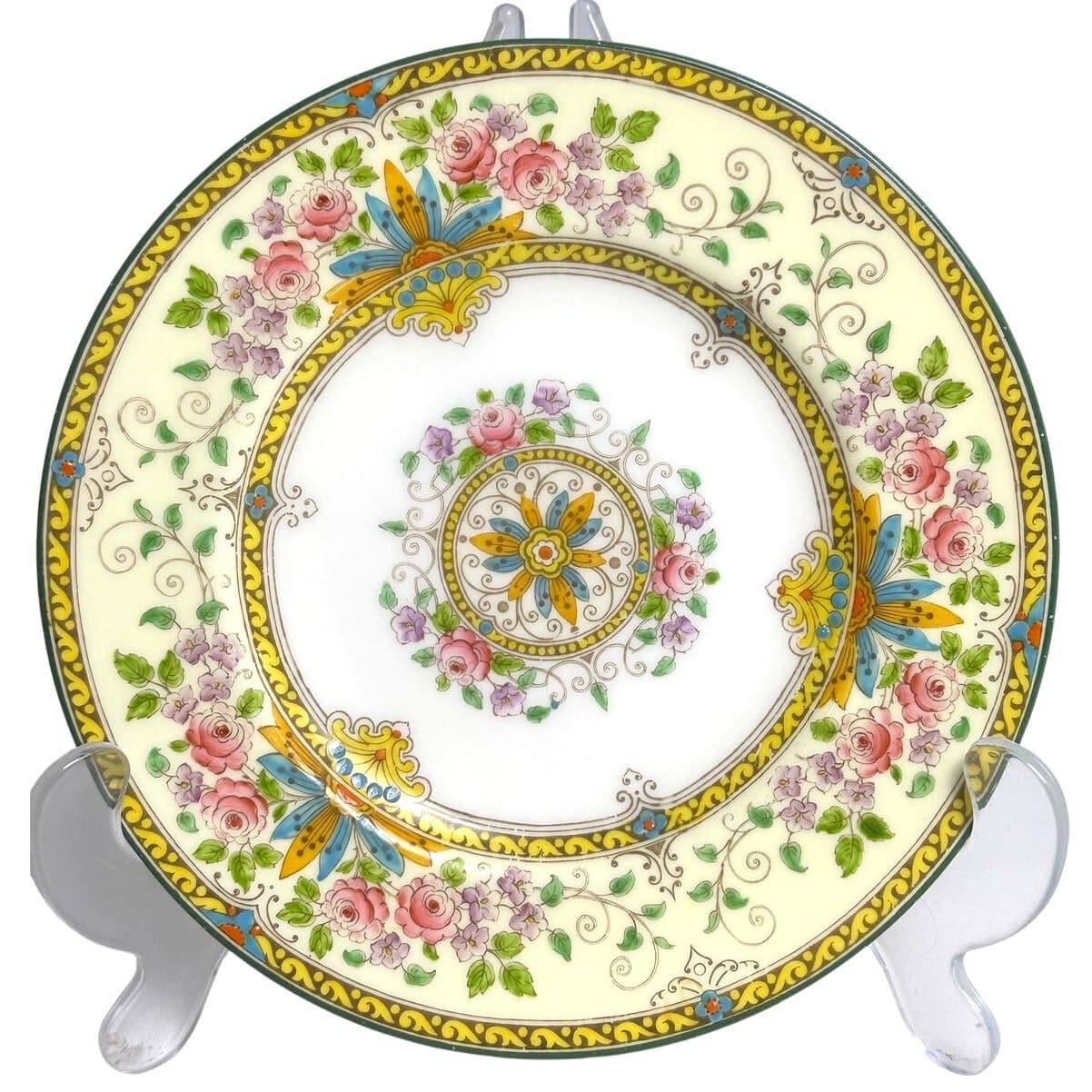 Wedgwood Vintage English Porcelain Lamorna Bread/Dessert 6 7/8" Plate Rare