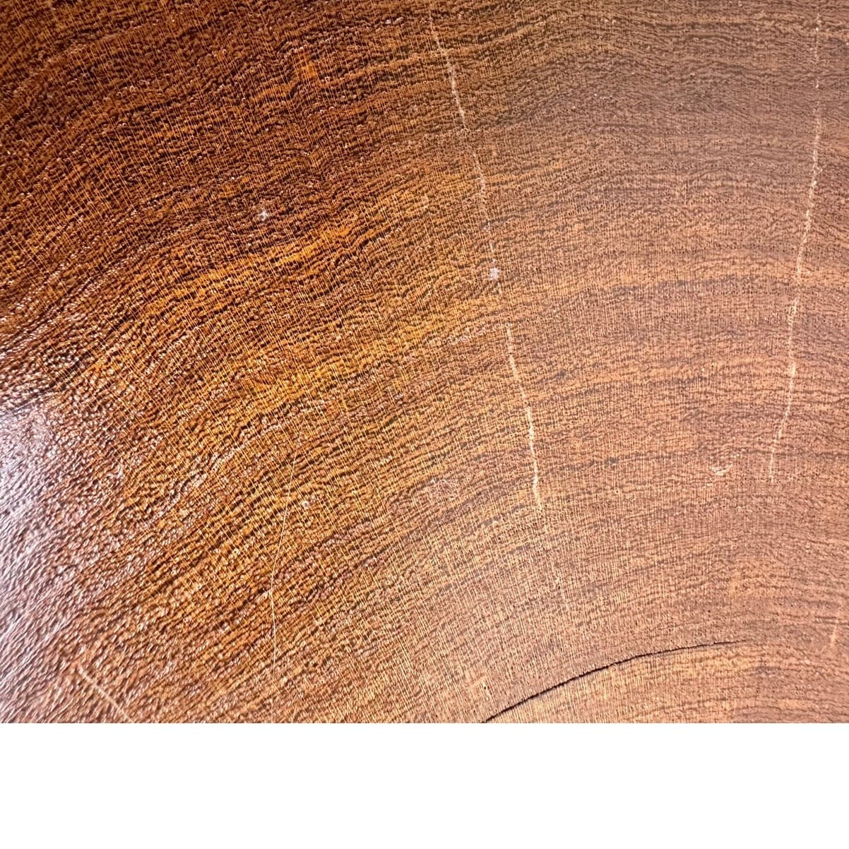 Mesquite Valley Woodcrafts 2016 Texas Mesquite w/Turquoise Inlay Lazy Susan - Thumbnail 7