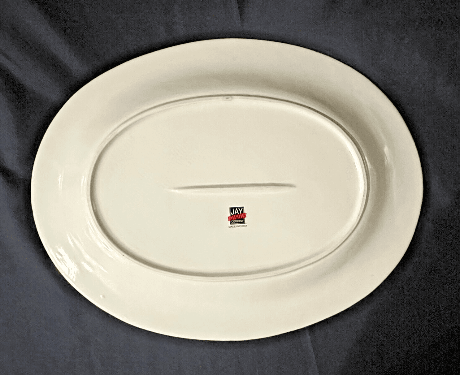 Jay Import Company Fruit Design Large Oval Platter 18" - Thumbnail 6