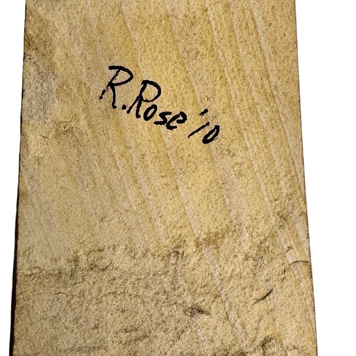 Carved Stone Contemporary Rustic Art Cross R. Rose Vintage 2010-Stunning Design - Thumbnail 7