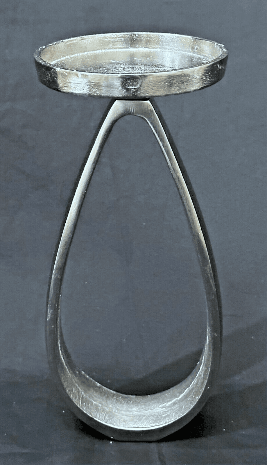 Contemporary Modern Metal Design Accent Candle Holder