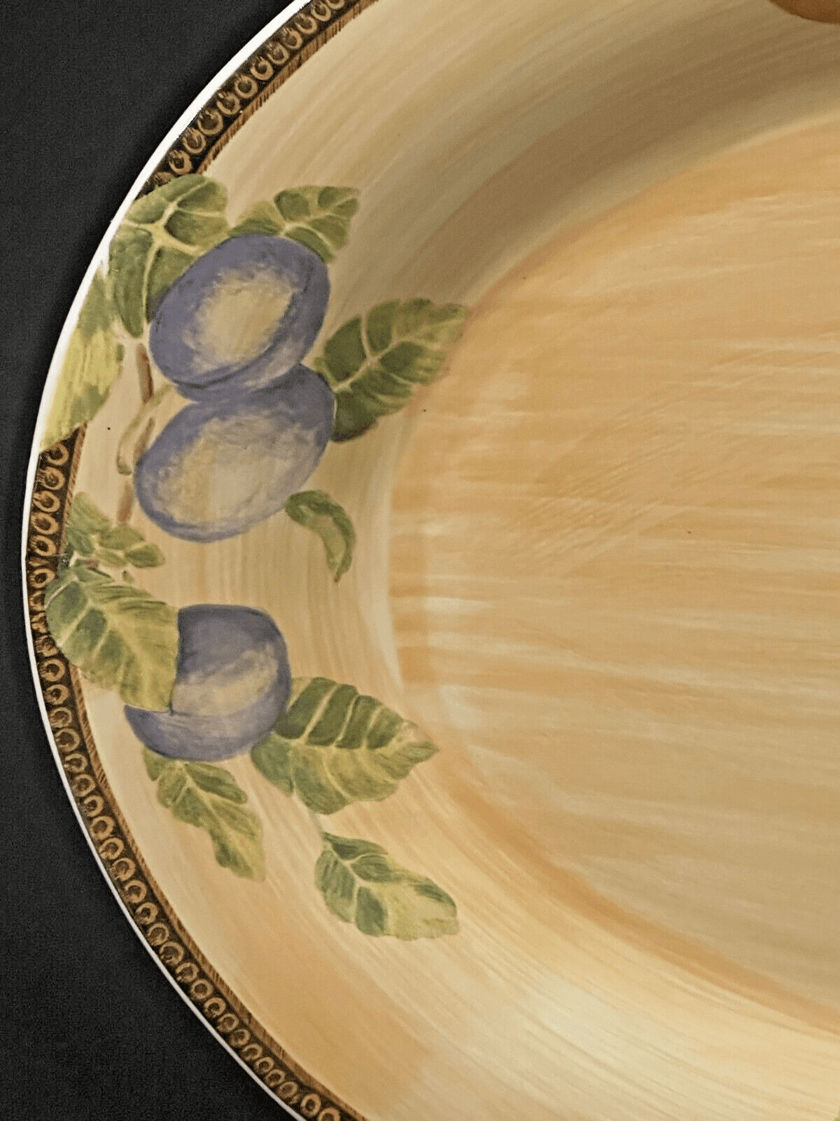 Jay Import Company Fruit Design Large Oval Platter 18" - Thumbnail 2