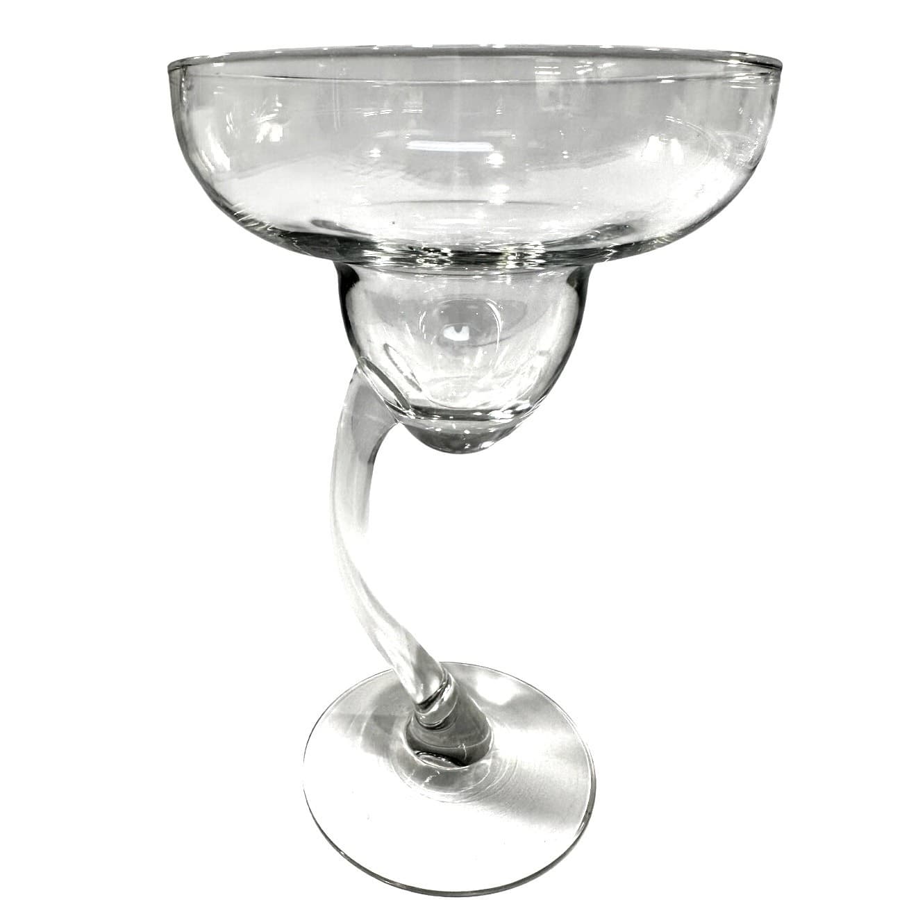 Libbey Bravura Clear Vintage Eclectic MCM Margarita Glasses-Set of Two - Thumbnail 2
