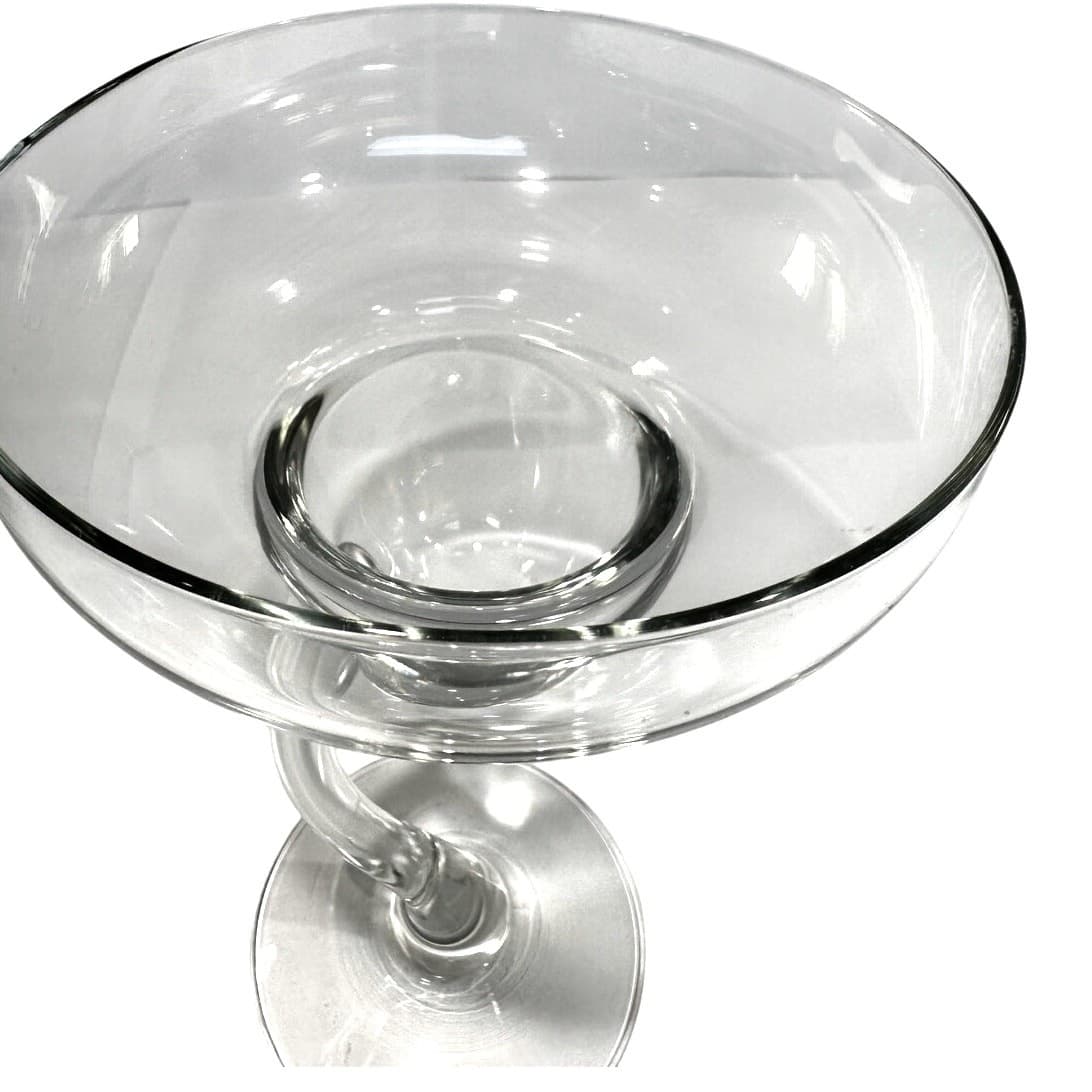 Libbey Bravura Clear Vintage Eclectic MCM Margarita Glasses-Set of Two - Thumbnail 3