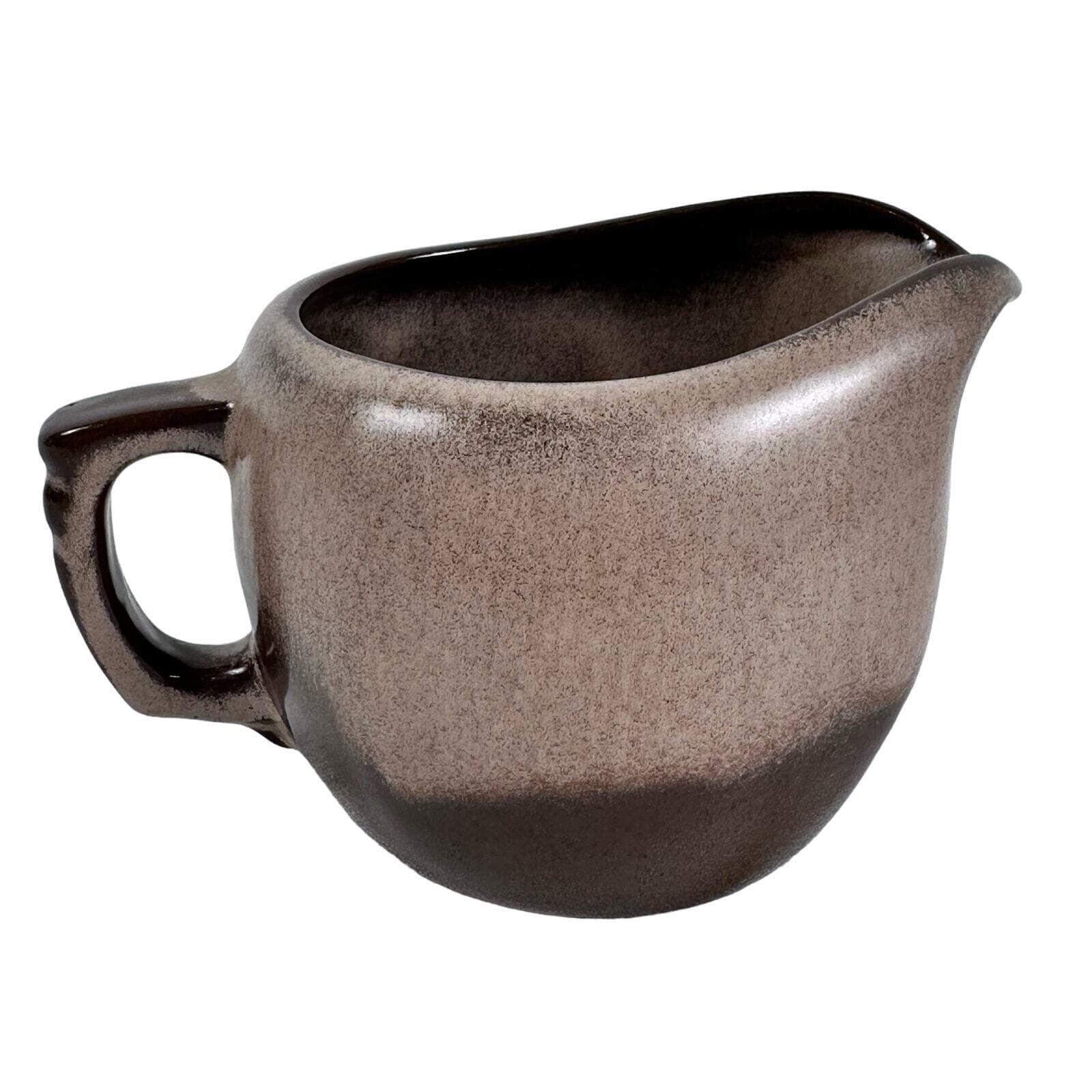 Frankoma 5A Plainsman Brown Satin Creamer VG Condition USA. - Thumbnail 3