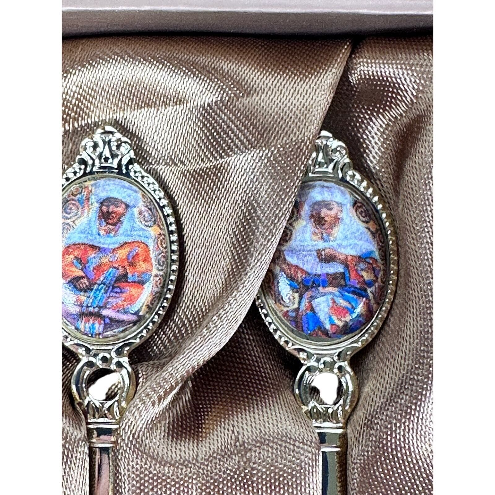 Empire Limited Edition Teaspoons Fine Bone China Stainless Steel 6 Spoons NIB - Thumbnail 5