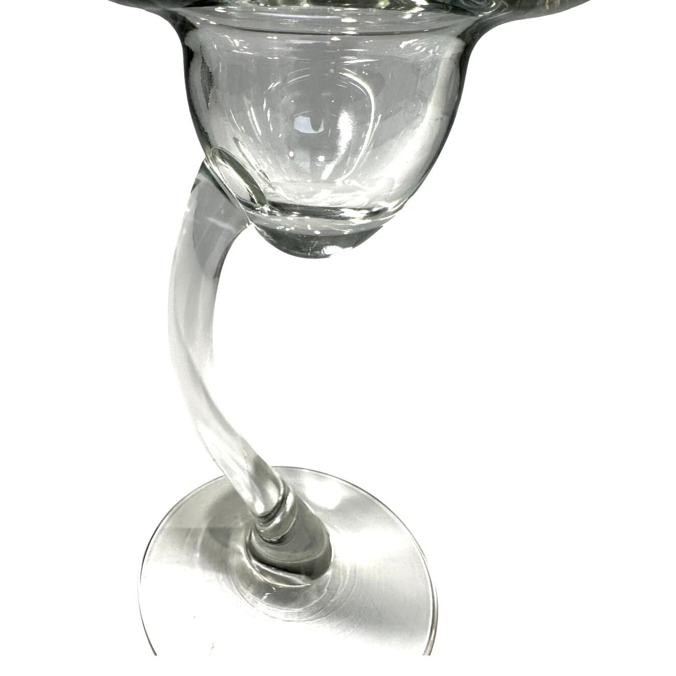Libbey Bravura Clear Vintage Eclectic MCM Margarita Glasses-Set of Two - Thumbnail 5