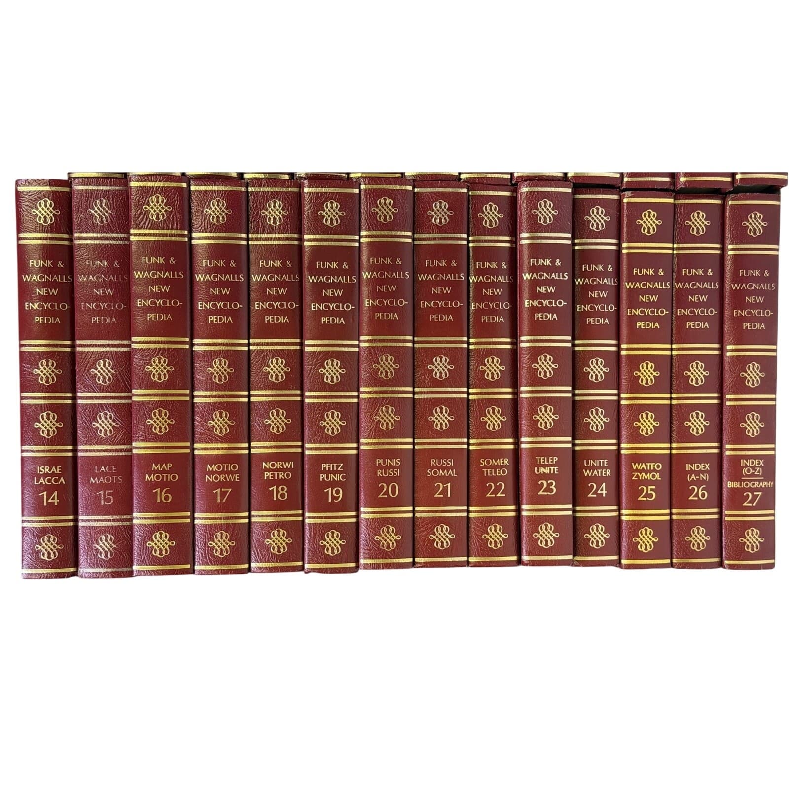 Funk & Wagnalls New Encyclopedia 1972 Edition 27 Volumes - Thumbnail 3