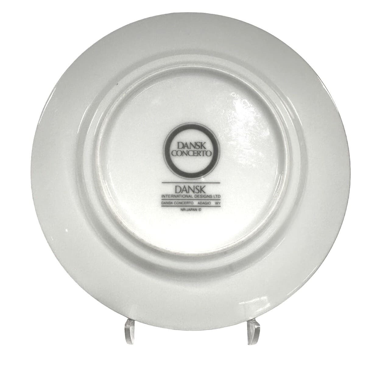 Dansk Concerto Retired Adagio Gray WY Salad Plate 9" Japan - Thumbnail 2