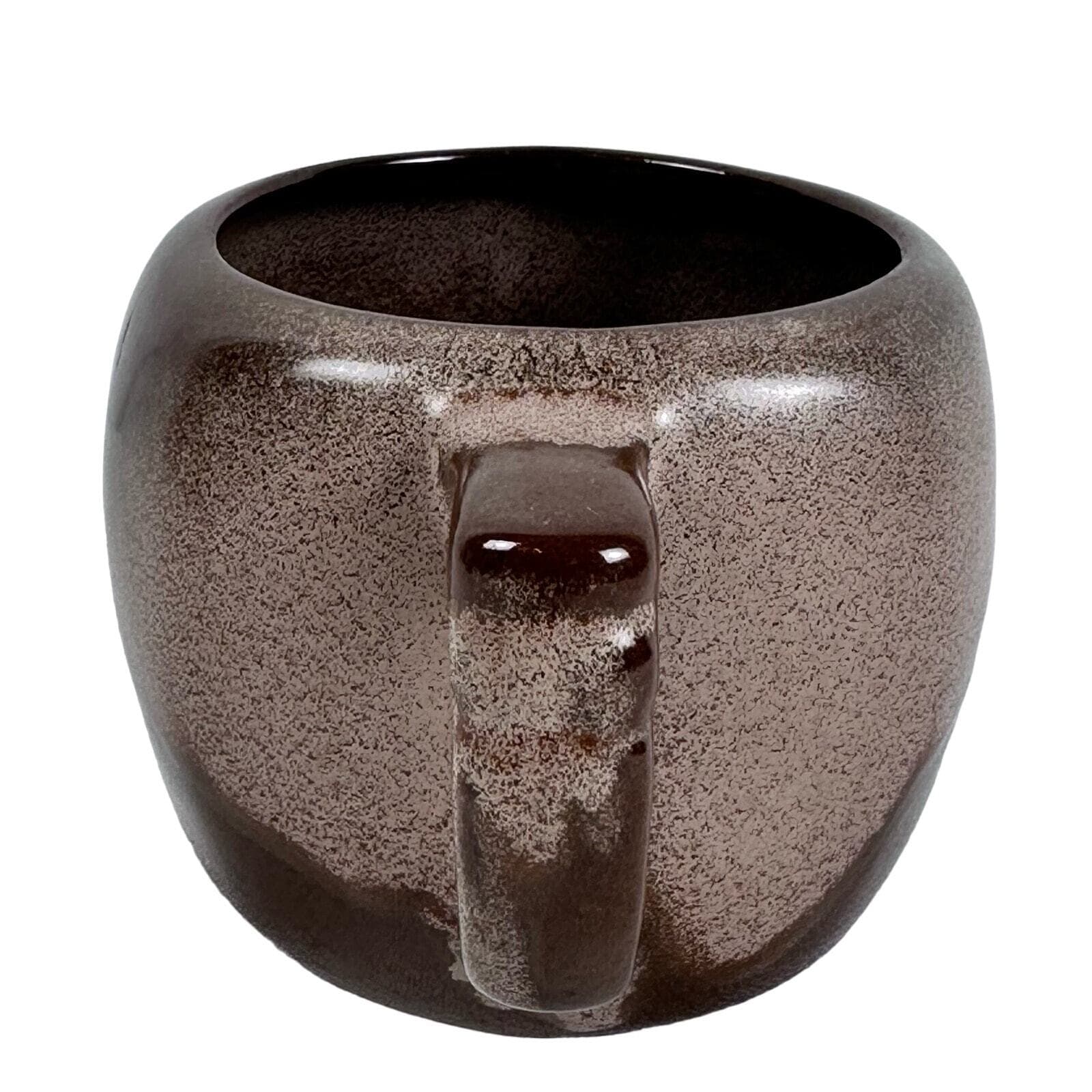 Frankoma 5B Plainaman Brown Satin Sugar Bowl very good condition no lid - Thumbnail 2