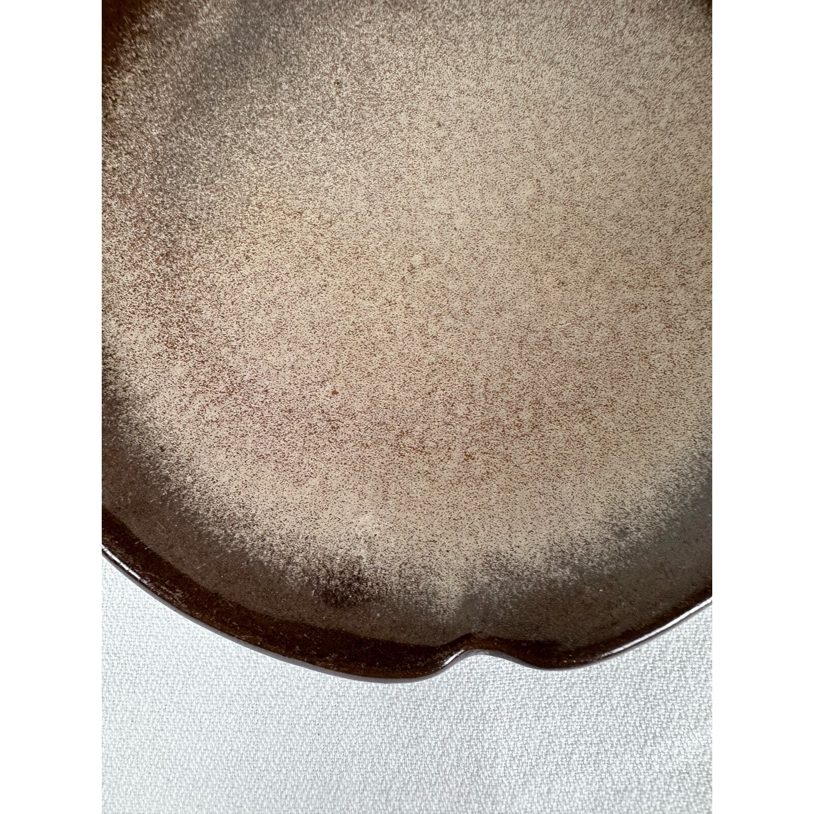 Frankoma 5E Plainsman Brown Satin Salad Desert Plate 5-7/8” VG - Thumbnail 5