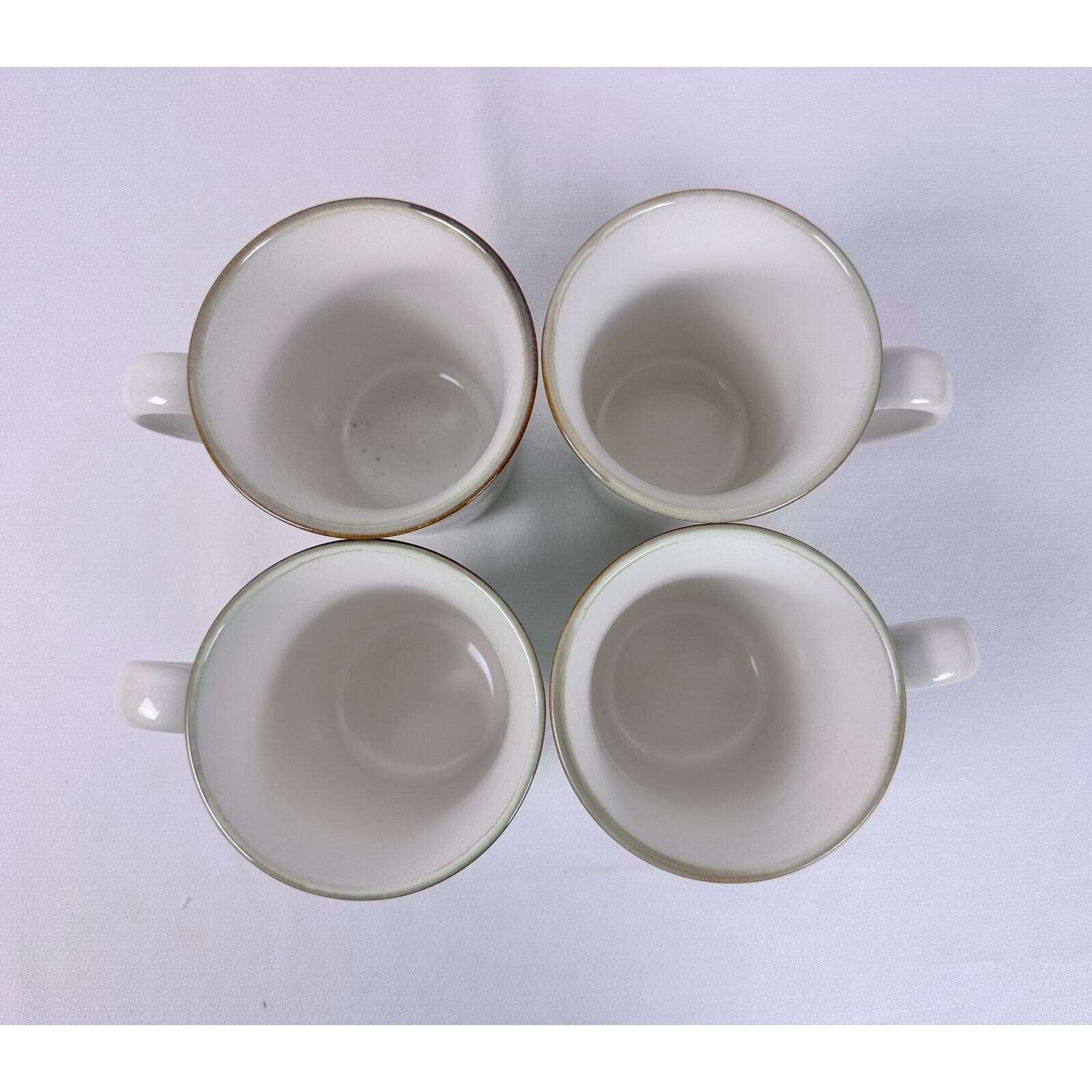 Better Homes & Gardens Simply Fluted Dillweed 4-3/8” Mugs Set of 2 VG - Thumbnail 3