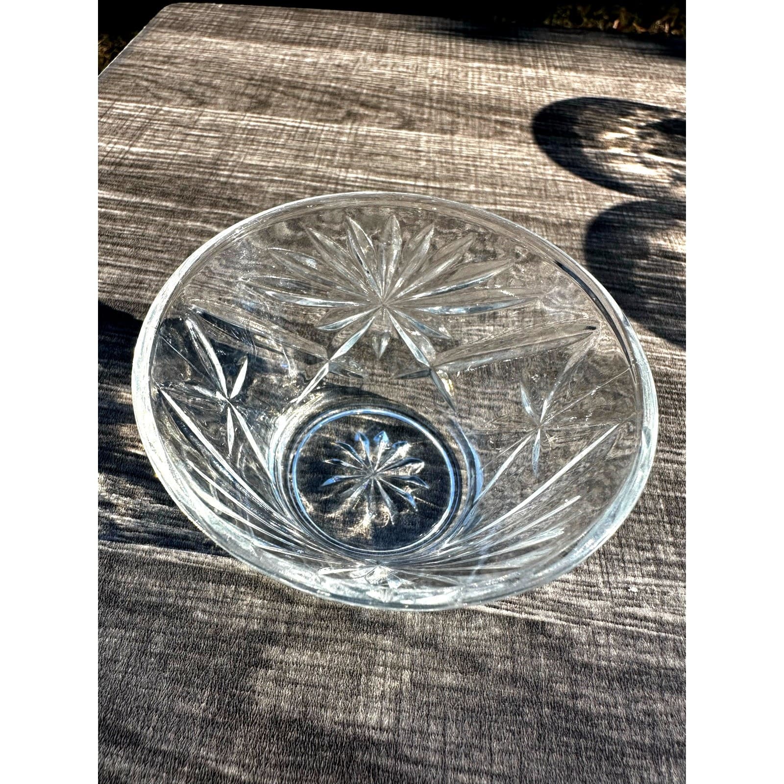 Anchor Hocking Prescut Vintage Clear Small Dessert/Custard Cup-Set of 5 - Thumbnail 6