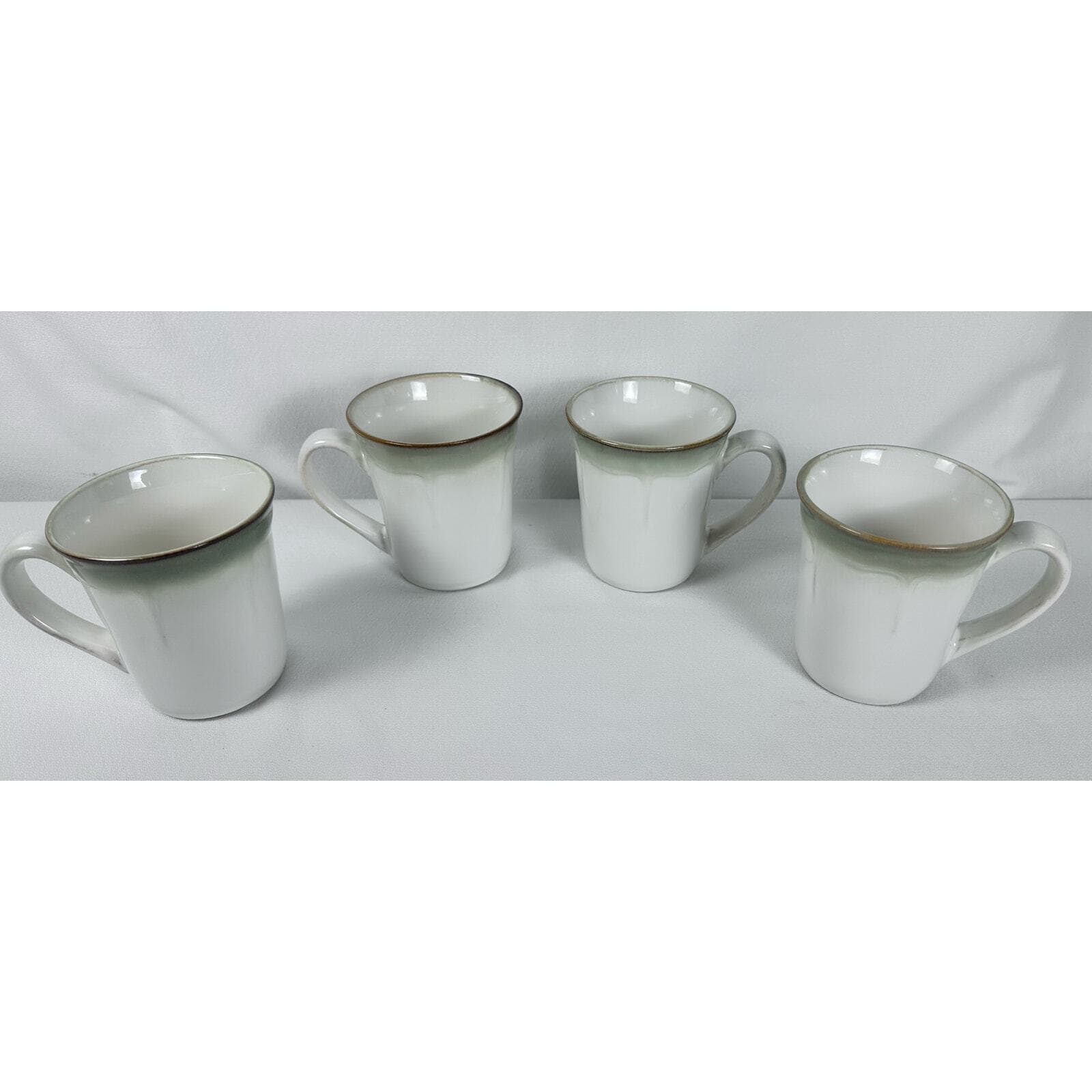 Better Homes & Gardens Simply Fluted Dillweed 4-3/8” Mugs Set of 2 VG - Thumbnail 2