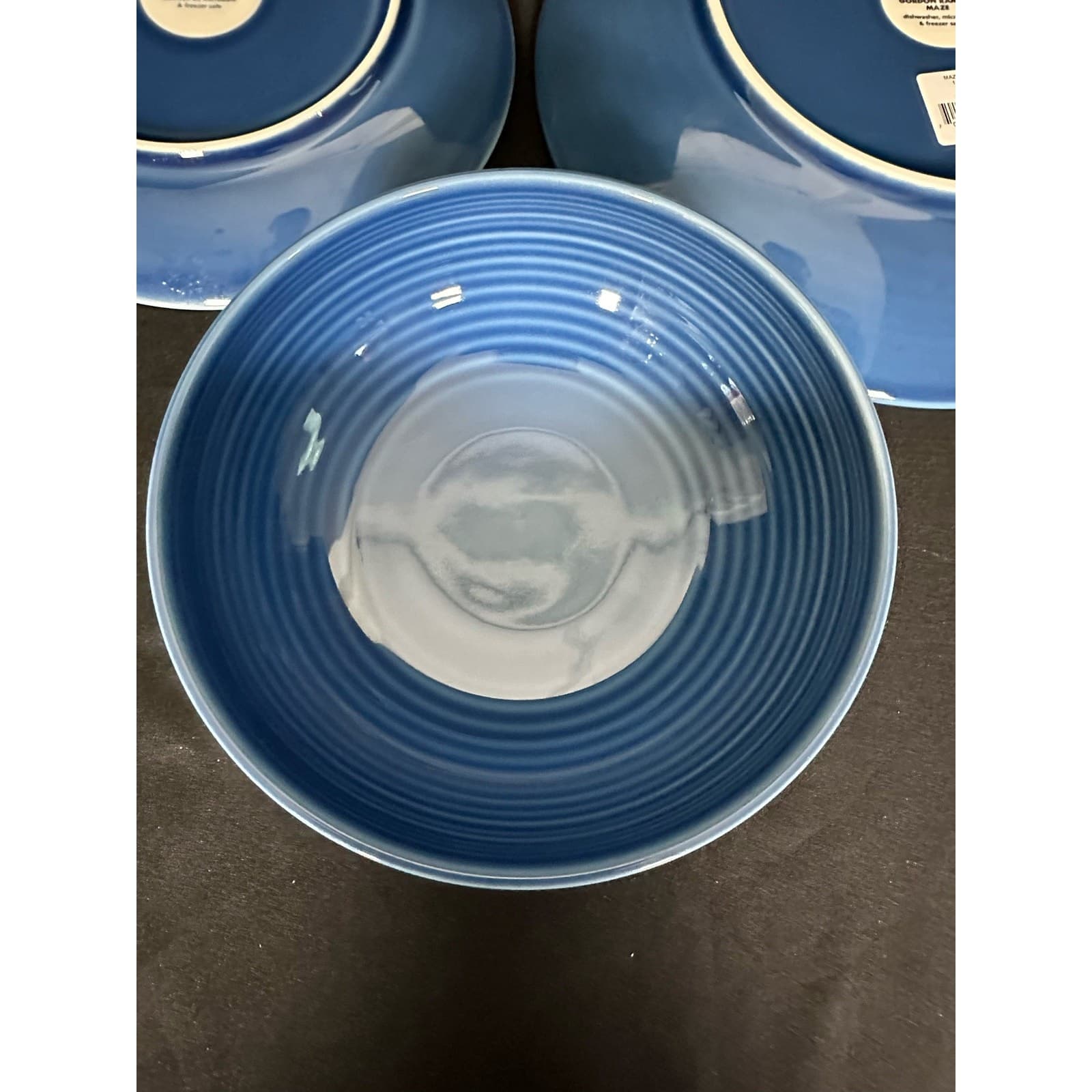 Royal Doulton Gordon Ramsay Maze Denim Blue 3-Piece Place Setting - Thumbnail 5