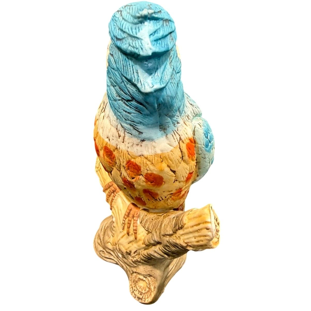 Vintage Royal Meridian Noritake 6" Kingfisher Bird Figurine Bisque Porcelain - Thumbnail 8