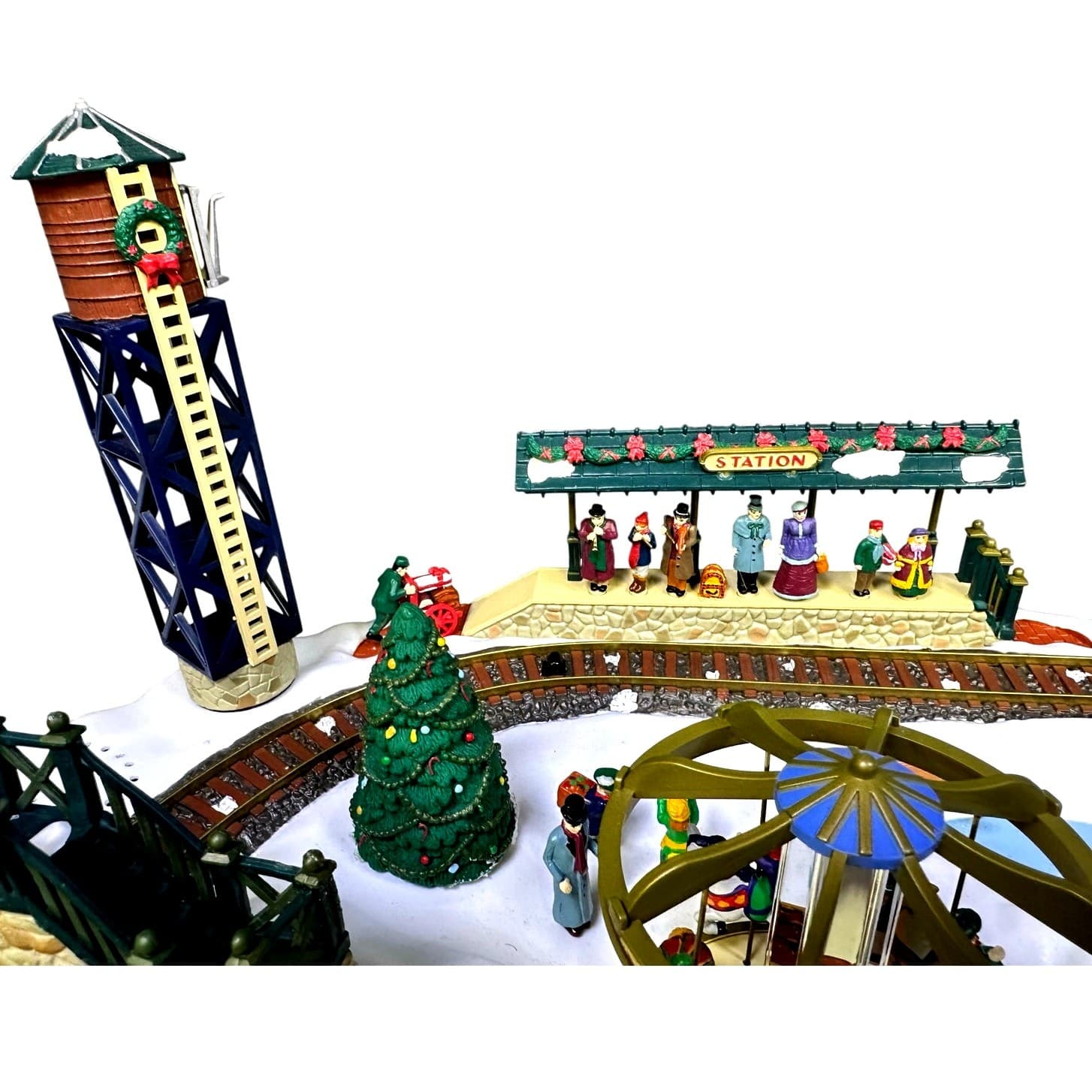 Mr. Christmas 'Going Home for The Holidays' Vintage 1998 Animated Train 50 Songs - Thumbnail 2