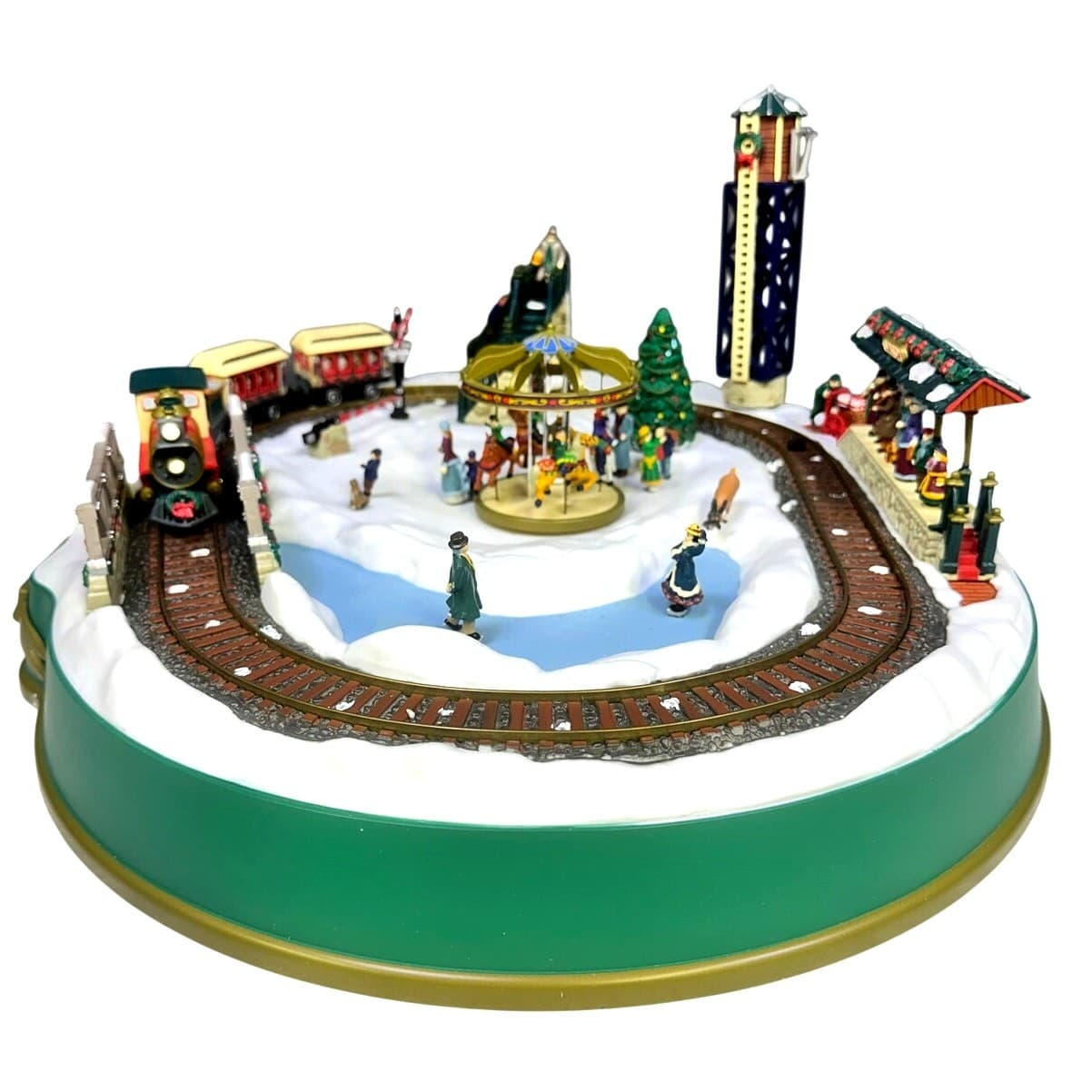 Mr. Christmas 'Going Home for The Holidays' Vintage 1998 Animated Train 50 Songs - Thumbnail 10
