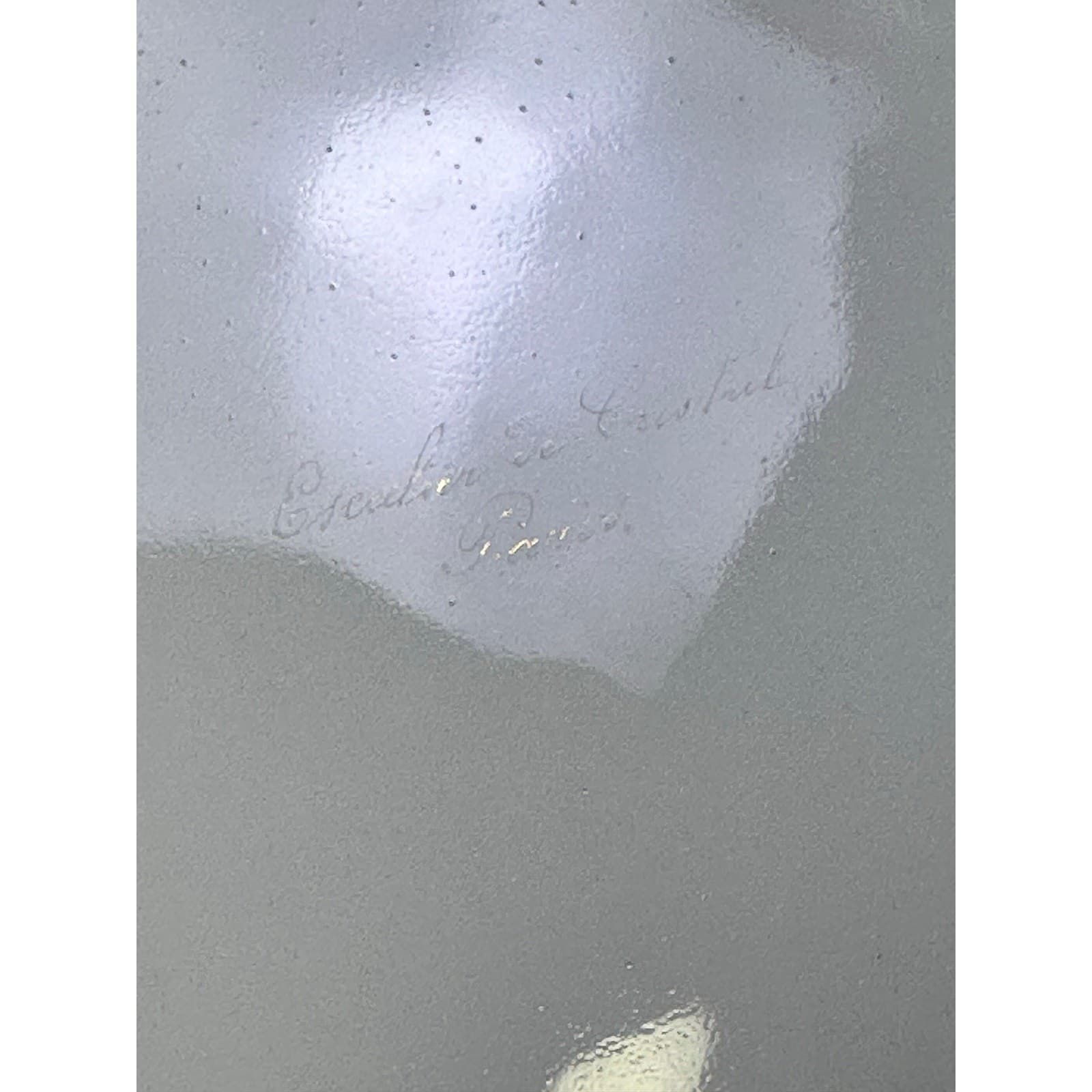'Escalier de Cristal' Paris Antique Late 1800's Gilded Plates-Set of 2-Read - Thumbnail 12