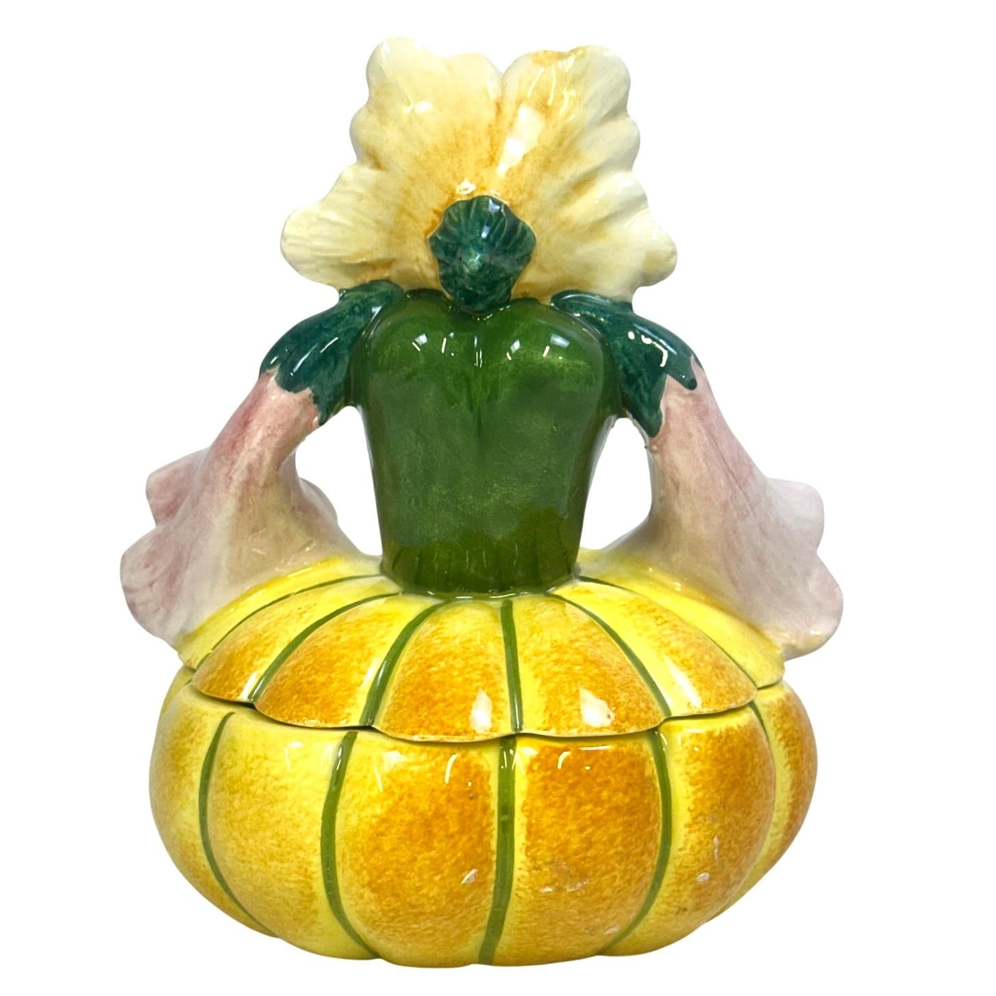 Horchow Vintage 60's-70's Anthropomorphic Neiman Marcus Squash Lady-Italy - Thumbnail 3