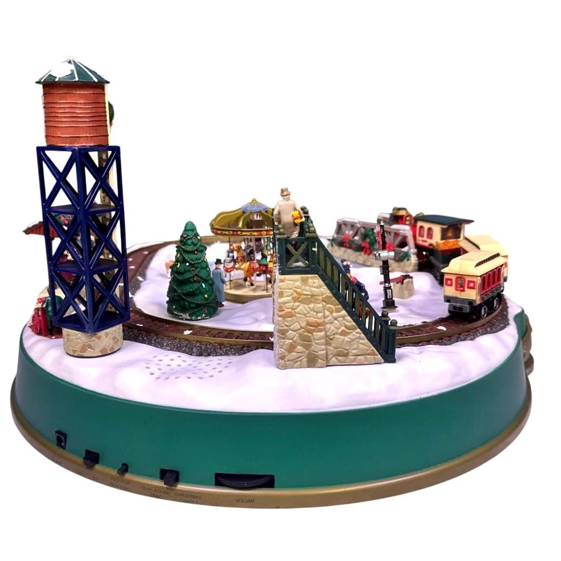 Mr. Christmas 'Going Home for The Holidays' Vintage 1998 Animated Train 50 Songs - Thumbnail 9