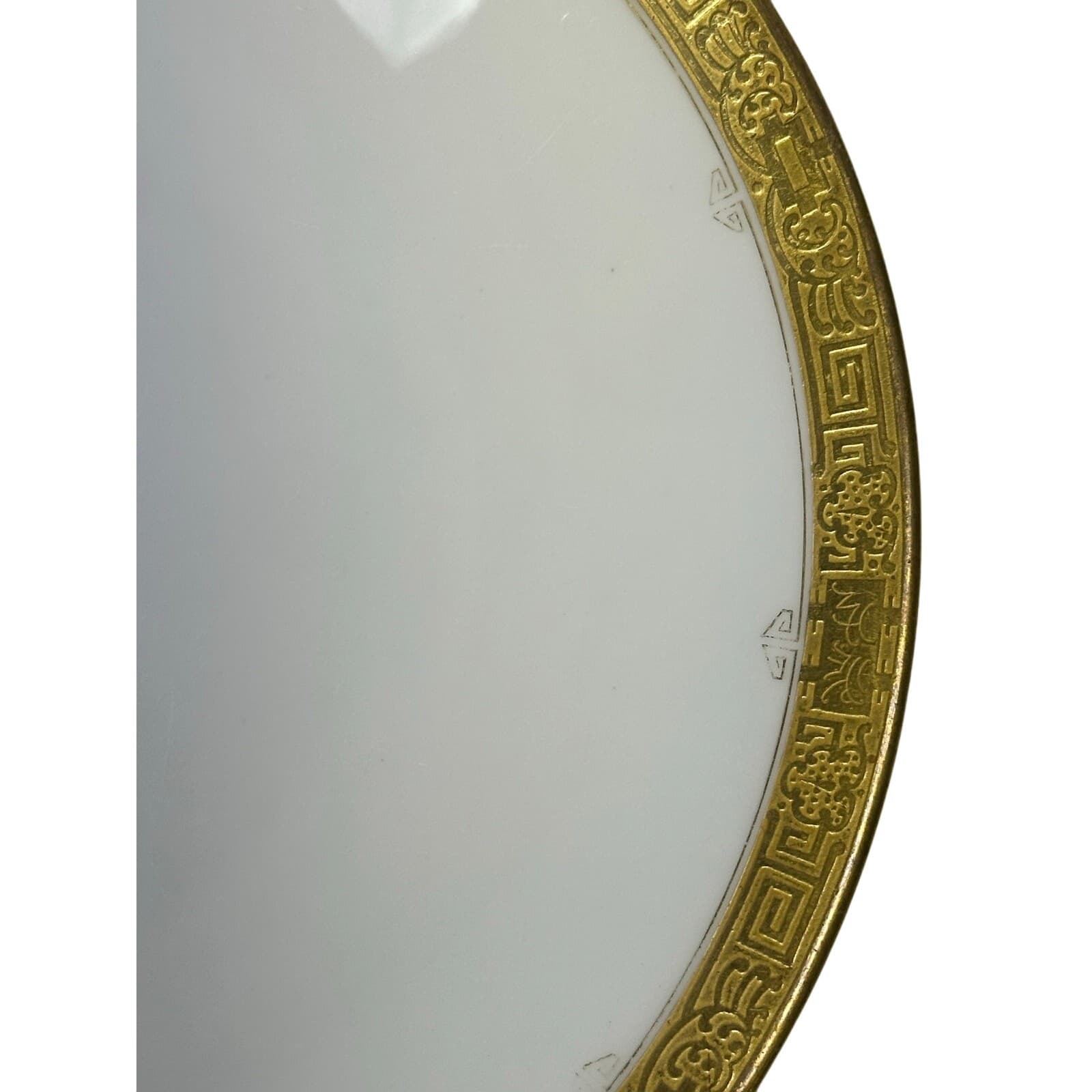 'Escalier de Cristal' Paris Antique Late 1800's Gilded Plates-Set of 2-Read - Thumbnail 4