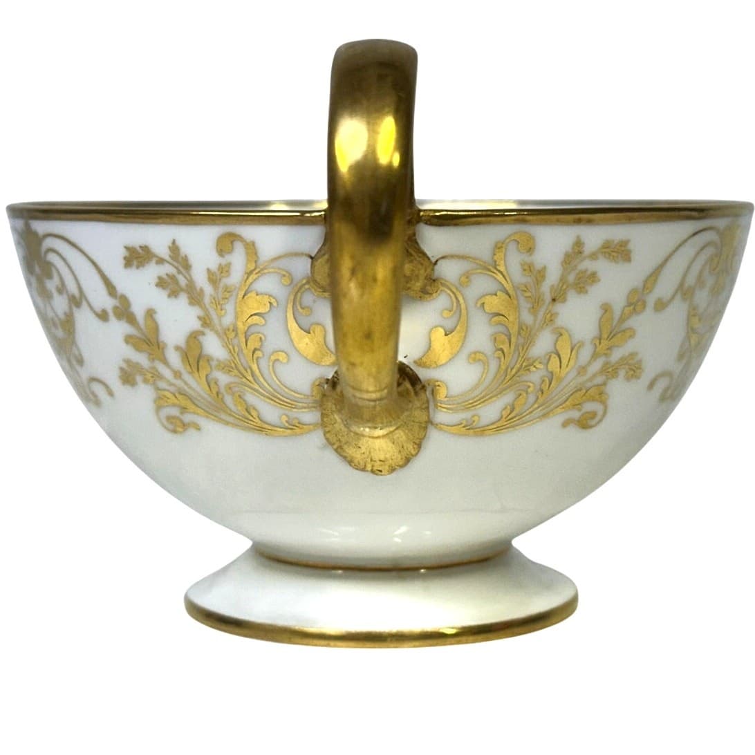 Antique Sevres Château des Tuileries 1876 Large Teacup & 1883 Saucer-Elegant! - Thumbnail 5