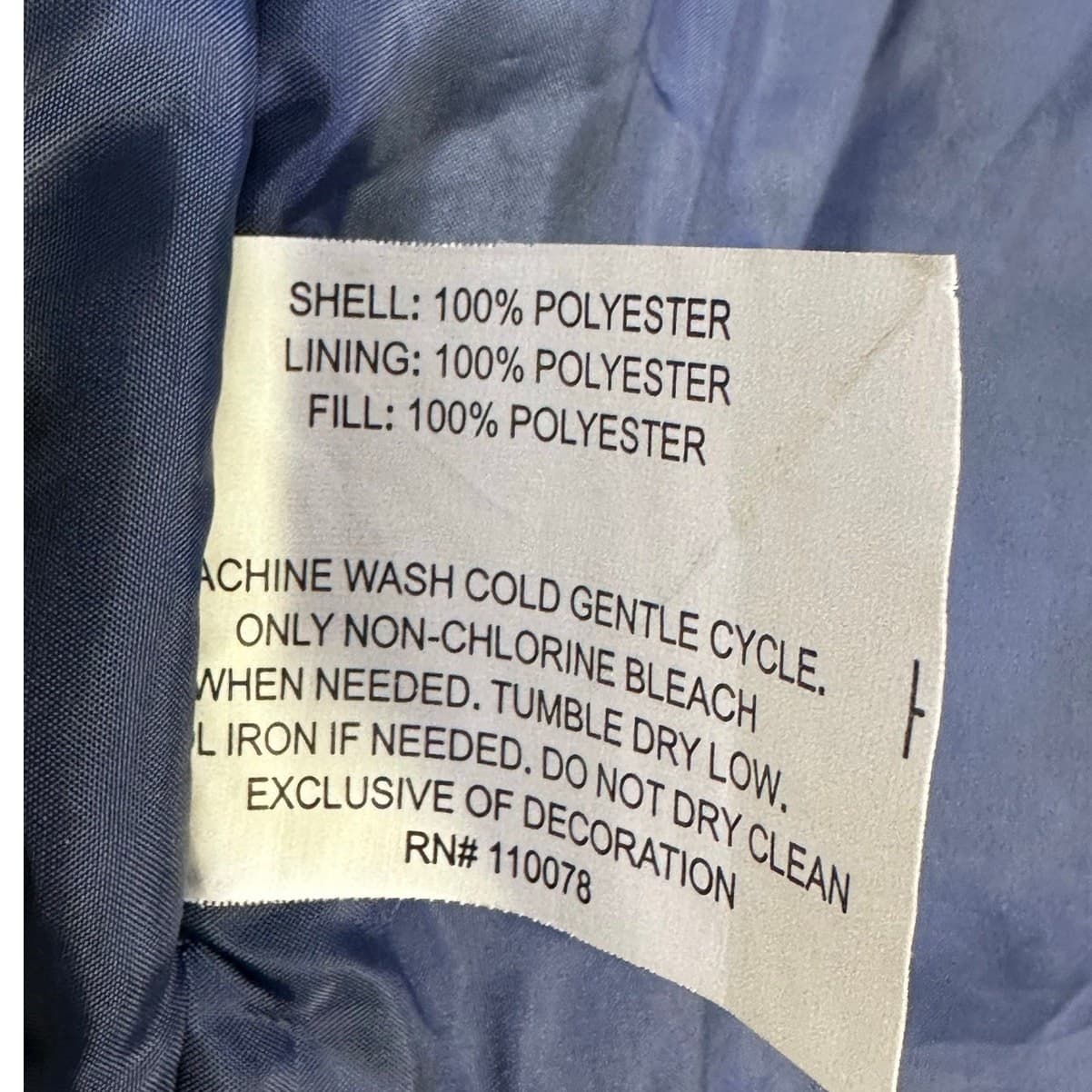 U S Polo Association Insulated Winter Jacket Men's Size Large Gray Navy - Thumbnail 18
