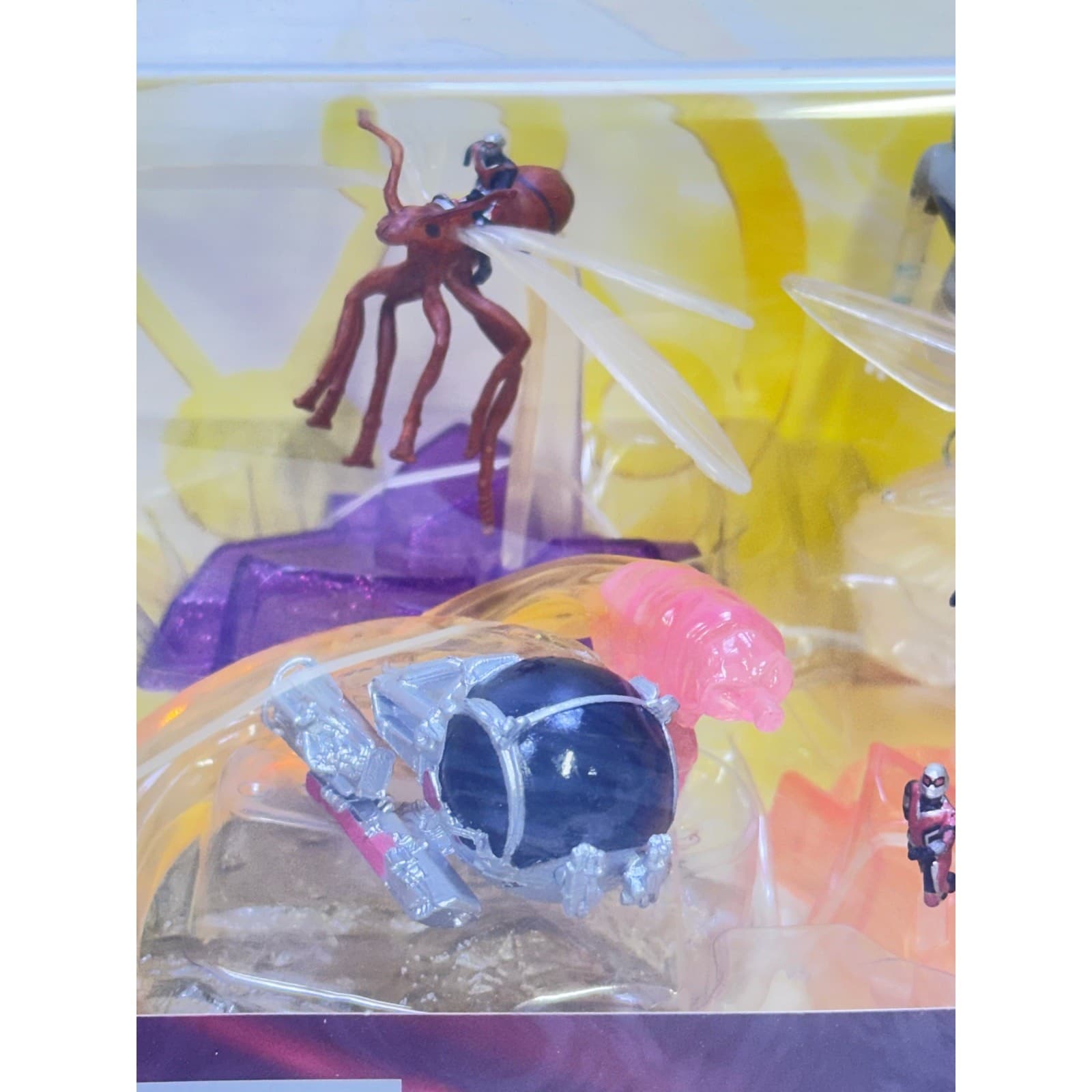 Disney Store Marvel Ant Man & Wasp 6-Piece Figurine Set Rare-Sealed-New in Box - Thumbnail 3