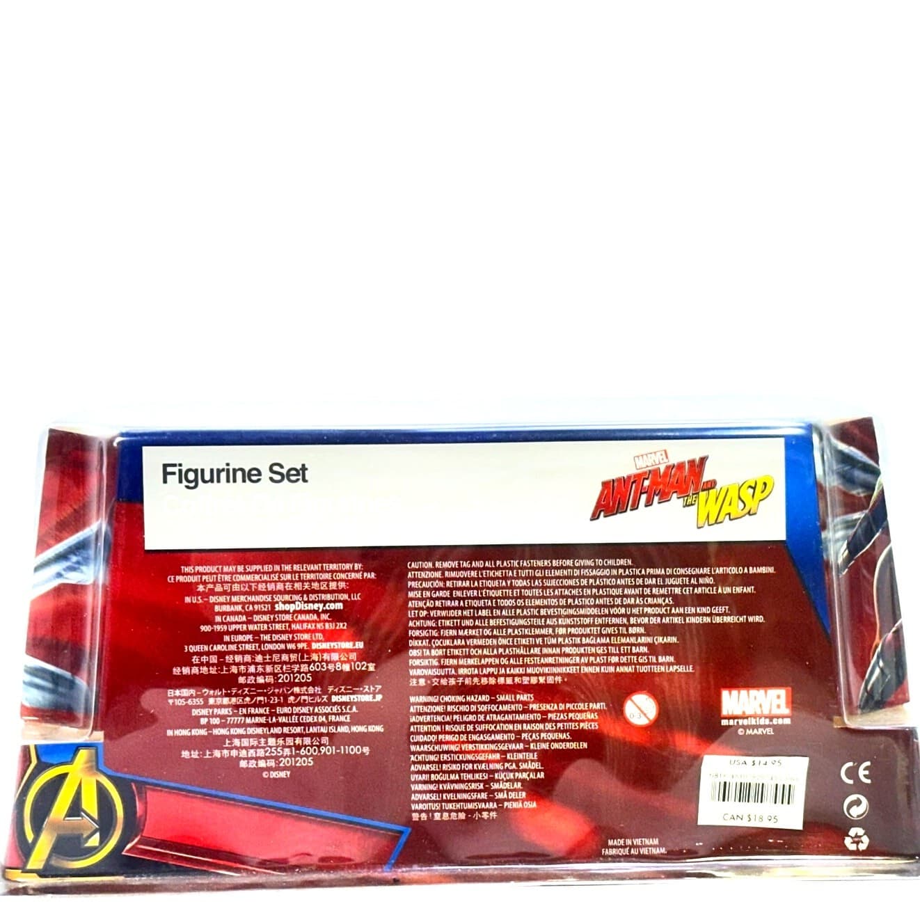 Disney Store Marvel Ant Man & Wasp 6-Piece Figurine Set Rare-Sealed-New in Box - Thumbnail 8