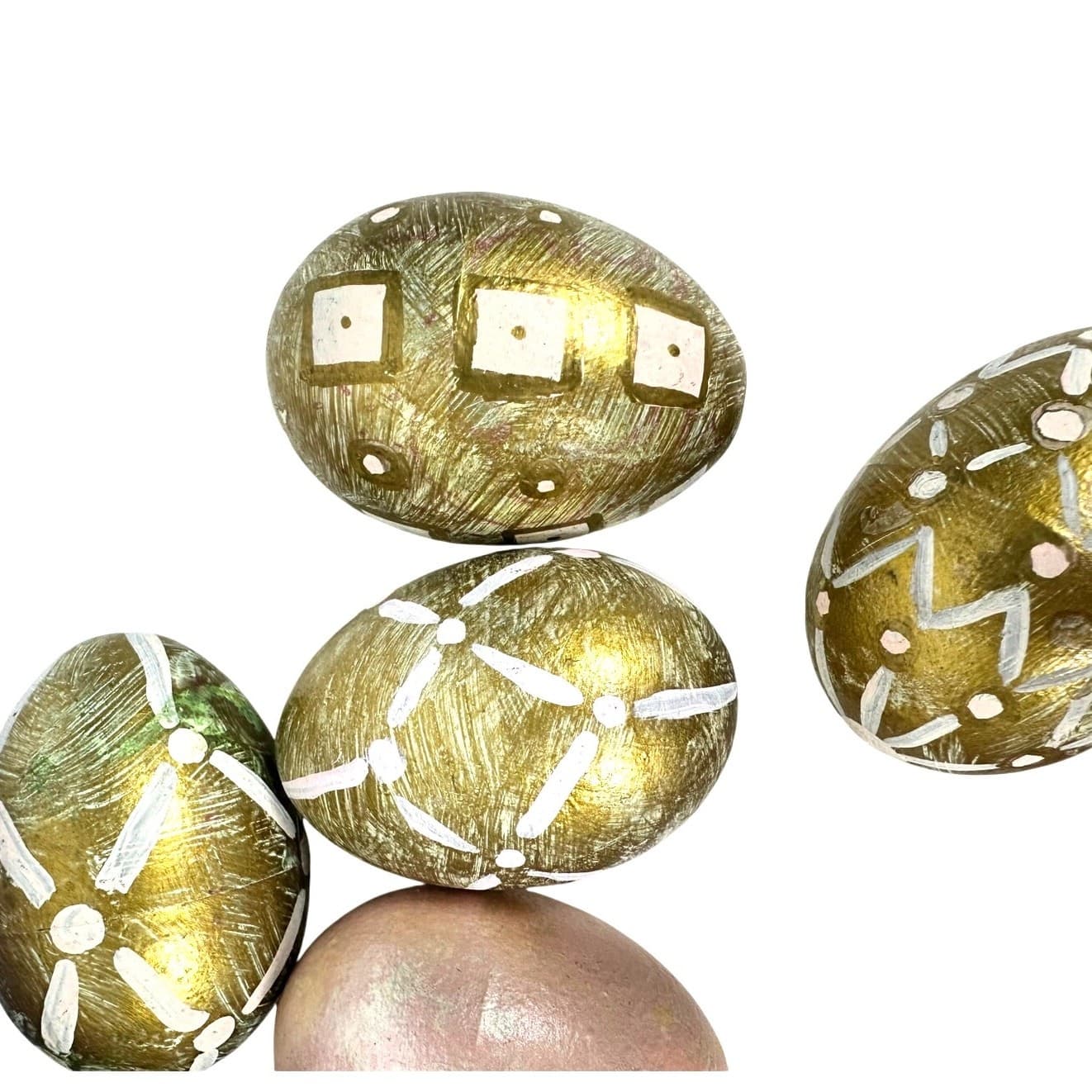 24 Hand Painted Plastic Easter Eggs & 31 Plastic Eggs and Jellybeans Plus Chick! - Thumbnail 2