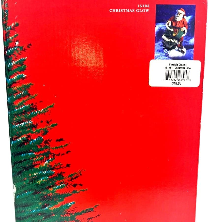 Clothtique Possible Dreams 2000 “Christmas Glow” 15103 Santa Figure-Excellent - Thumbnail 7
